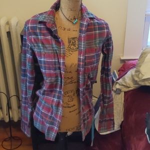Red plaid flannel